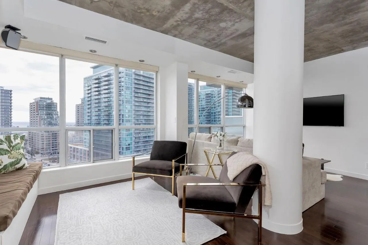 2 Bedroom Suite W Terrace And Parking! Toronto Canada